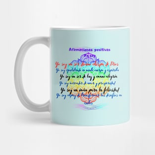 Positive’s affirmations Mug